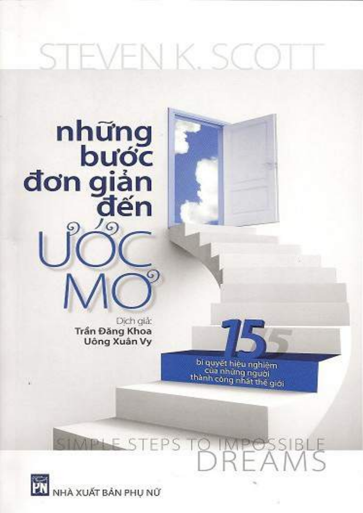 NHỮNG BƯỚC ĐƠN GIẢN ĐẾN ƯỚC MƠ