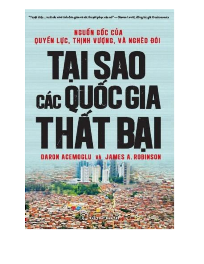 Vì sao Các Quốc gia Thất bại: Nguồn gốc của Quyền lực, Thịnh vượng, và Nghèo khó